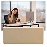 5. Panneau de confidentialité épais pour sous-bureau : Fabriqué en fibre de polyester de 2 cm d'épaisseur, ce panneau durable est doté d'une surface en tissu résistant à l'usure. Sa conception à la fois souple et robuste minimise les rayures et l'usure, assurant ainsi une solution durable pour l'absorption acoustique et la confidentialité de votre espace de travail. Idéal pour créer un environnement propice à la concentration.