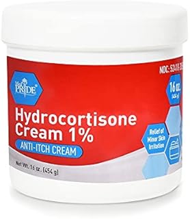 Medpride Hydrocortisone 1% Anti Itch Cream - Maximum Strength Instant Itch Relief Cream For Mosquito Bites, Eczema, Dermatitis, Skin Infections & Hemorrhoids - Suitable For Sensitive Skin- 16 oz
