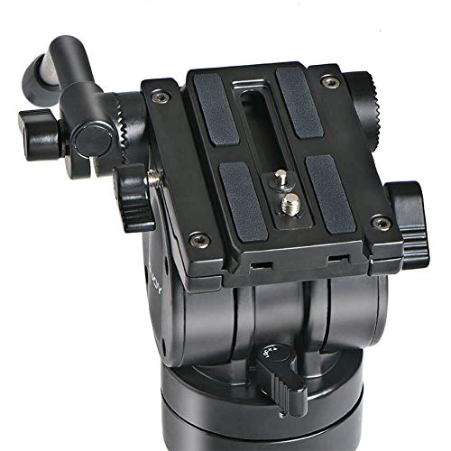 Tripé Profissional Kingjoy VT-1800 com Cabeça Hidráulica Panorâmica até 7Kg