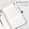 RETTACY Blank Journal Notebook, 140 Pages, A5 Medium Size (5.7'' x 8.3''), Hardcover, 100 GSM Thick Paper, for Sketching, Drawing, Painting (Black)