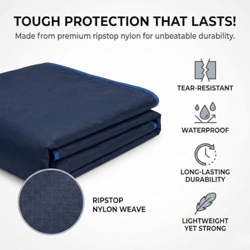 Image of KNK Carrom Board Cover, Dustproof Waterproof Zipper Protector Cover