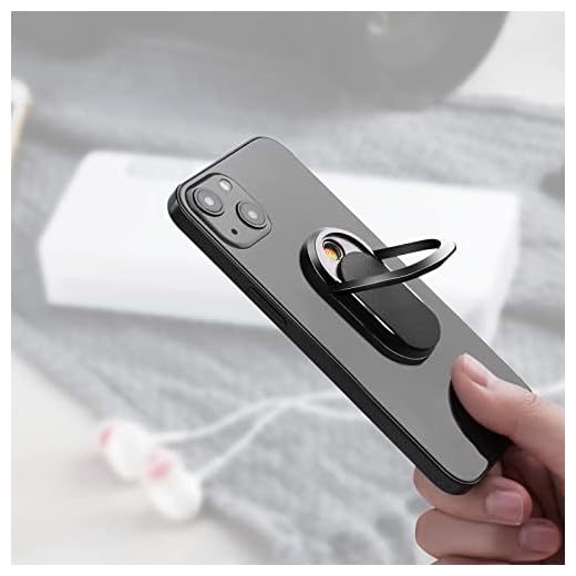 Flintronic Encendedor de Cigarrillos USB Recargable, Encendedor de Teléfono Móvil Giratorio de 90 Grados, Fuerza Súper Magnética, Soporta 5 Kg, Lavable, Adecuado para Ver Videos, Escuchar Música