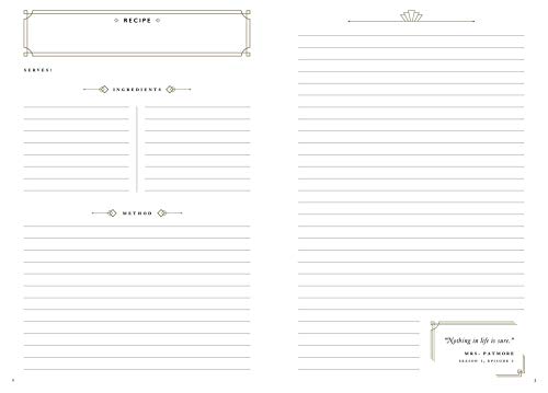 The Official Downton Abbey Mrs. Patmore's Recipe Journal