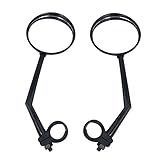 Being funny A Pair of Glass Bike Mirrors Cycle Mirrors 360 Rotation Bike Rear view Mirror for Bicycle Mountain Bike