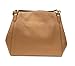 Coach Pebble Leather Hallie Shoulder Bag (IM/Light Saddle)