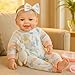 SCOM Baby Doll Girl, 18 inch Realistic Soft Body Baby Doll Real Life Cute Baby with Accessories for 3+ Year Old Christmas Birthday Gifts