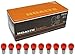 Produktbild HOALTE - Glühbirne für Autolampen - 10er Pack - Glühbirne für Blinker PY21W, BAU15s, 12V, 21W, Orange, Zweifaser, Symmetrisch, Homologation, für Autos