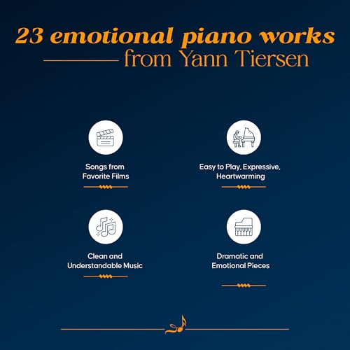 image for Ricordi YANN TIERSEN - PIANO WORKS: 1994-2003 - MUSIC SHEET BOOK WITH 