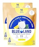 BLUELAND Toilet Bowl Cleaner Tablets, 2-Pack...