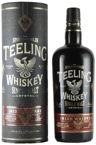 Teeling Whiskey SINGLE MALT CRYSTAL Irish Whiskey 46% Vol. 0,7l in Giftbox
