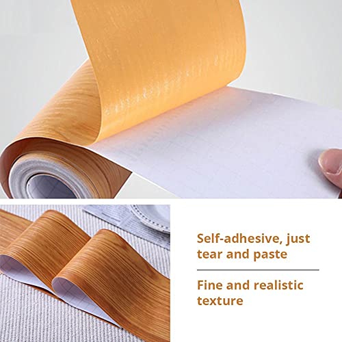 Decalques de vinil para sala de estar autoadesivos à prova d'água linha de cintura papel de parede