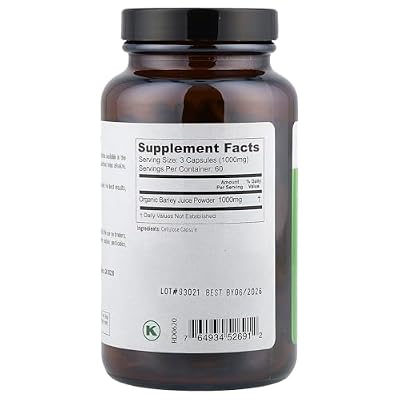 Pure Planet Just Barley, 180 Count