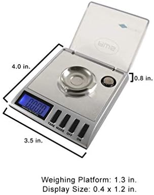 AWS American Weigh Scales Portable Milligram Scale, Stainless Steel