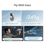DJI Flip With RC 2 Screen Remote Controller Follow Me Drone With 4K UHD Camera for Adults Under 249 g 3 Axis Gimbal Stabilization 44000ft13km Video Transmission Palm Takeoff 31 Min Flight Time