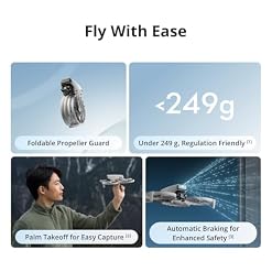 DJI Flip With RC 2 Screen Remote Controller Follow Me Drone With 4K UHD Camera for Adults Under 249 g 3 Axis Gimbal Stabilization 44000ft13km Video Transmission Palm Takeoff 31 Min Flight Time