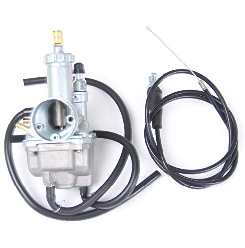 BH-Motor New Carburetor & Throttle Cable For Kawasaki Bayou 220 250 KLF250A KLF220A