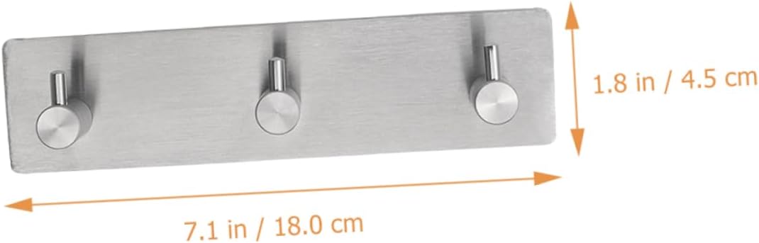 Self Adhesive wall Hooks, Self Hook Towel Holder Over The Door Wall Mounted Easy Install