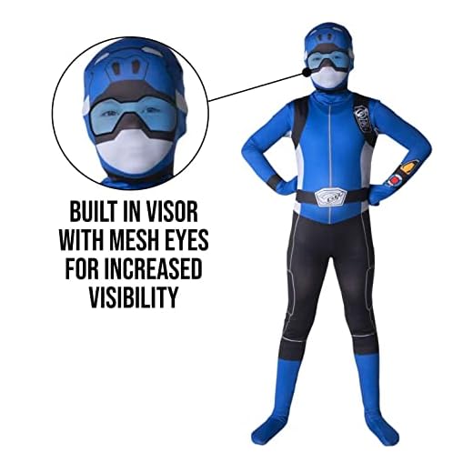 Blue Power Ranger Kids Costume