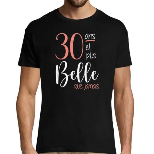 T-shirt 30 ans homme humour parfait pour animer une fête d'anniversaire