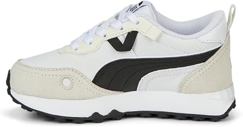 Miniatura 3 de PUMA Niños Niños Rider Fv Future Vintage Lace Up Zapatillas Zapatos Casual - Gris