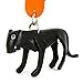 Produktbild Monkimau Schlüsselanhänger Panther Zoo Figur aus Leder
