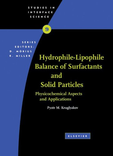 Hydrophile - Lipophile Balance of Surfactants and Solid Particles: Physicochemical Aspects and Applications (Studies in Interface Science Book 9) (English Edition)