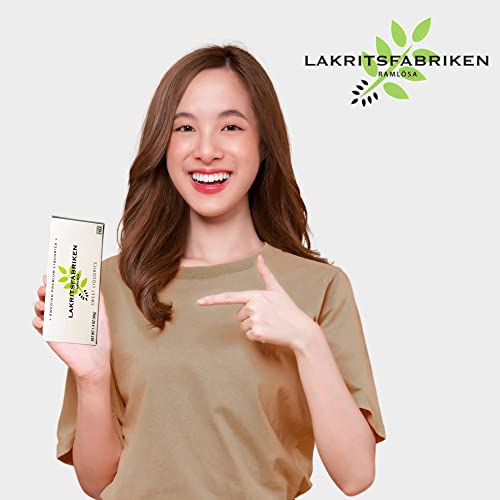 Lakritsfabriken Ramlosa Swedish Premium Sweet Liquorice Candy - Sweet Licorice - Juicy, Gluten Free, Chewy & Vegan - Soft Black Licorice - Licorice Candy From Around The World - European Candy - 1.4 Oz #TOP4