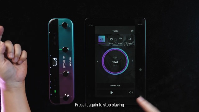 Watch MOOER Prime S1 Intelligent Pedal Tutorial Video on Amazon Live