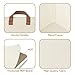 GRANNY SAYS Storage Baskets for Shelves, Closet Organizer Bins, Clothes Storage Bins with Metal Frame, Large Baskets for Organizing and Storage, Collapsible, Ivory, 2-Pack