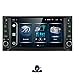 hizpo Universal Car DVD Player for Toyota Camry Corolla RAV4 4Runner Hilux Tundra Celica Auris Radio 2 Din 6.2 Inch in Dash GPS Sat Navigation