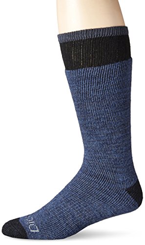 Dickies Men's 1 Pack Steel Toe Wool Space Dye Boot Crew Socks