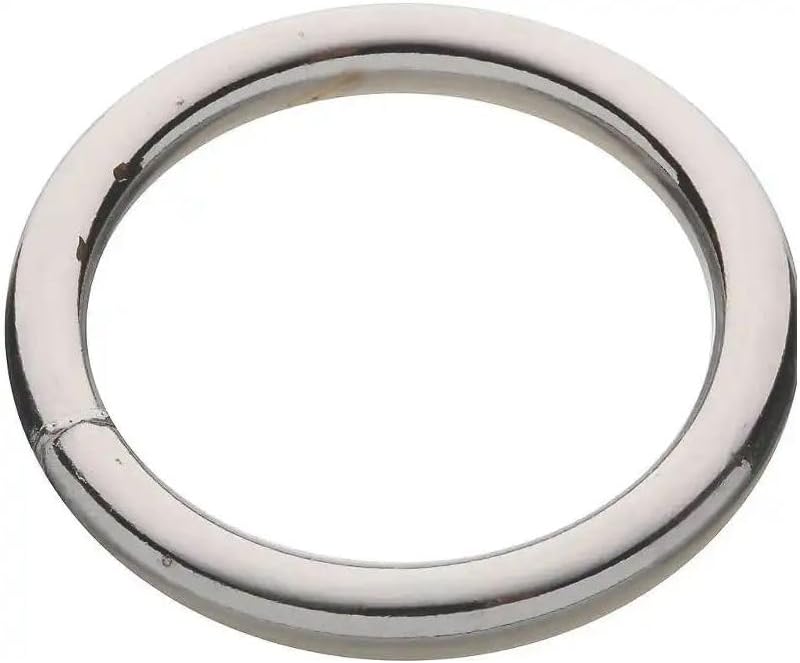 National Hardware Zinc-Plated Steel Solid Ring 300 lb. capacity
