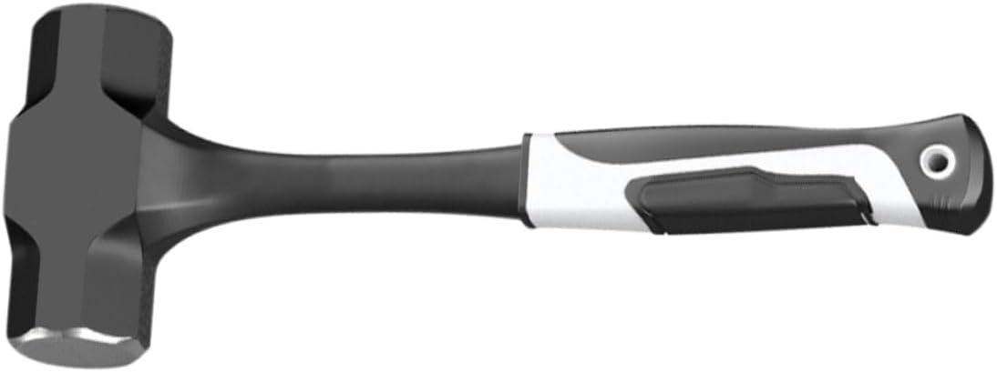 STOBOK Heavy Duty Carbon Steel Octagonal Wall Smashing Hammer Durable Professional Tool for Home and Construction Use