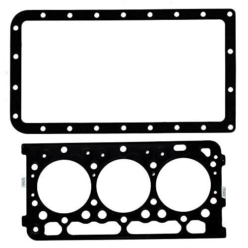 Image of Full Set of Gasket Kit 1G823-99350 Fits for Kubota D902 Engine RTV900 RTV900G RTV900R RTV900T RTV900W Utility Vehicle KX41-3 Excavator BX24 BX25 Tractor