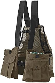 Orvis Waxed Cotton Strap Vest/Waxed-cotton Strap Vest, Dark Khaki, Xl/Xxl