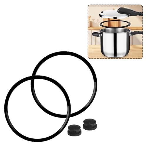 Juego anillos sellado y válvula para olla express 6-8 qt miniatura 1