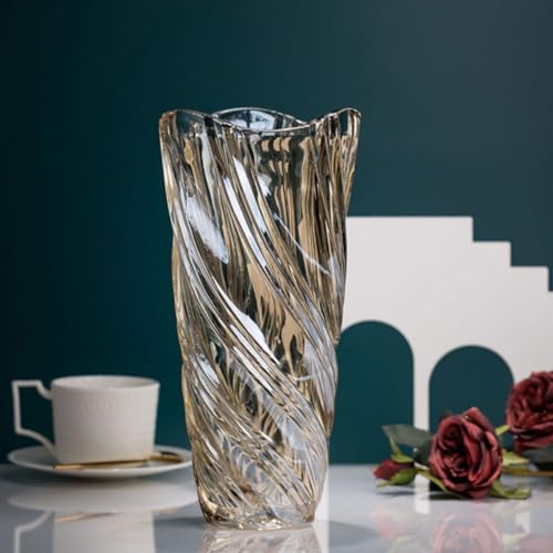 Vase en verre moderne marron ifundom pour une ambiance chaleureuse de bureau et salon - 7