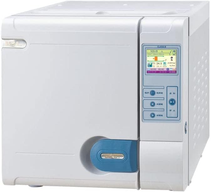 BoNew-Oral GETIDY 18L Autoclave Class B Vacuum Automatic Control High Temperature High Pressure Steam Water and Steam Separation Design with Dry Fucntion Can USB Connector Records