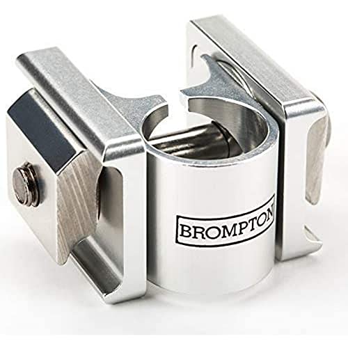 Brompton Pentaclip argent pour ajuster votre vélo pliant en ville