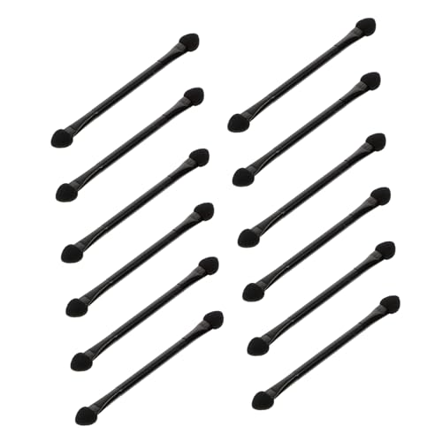 FRCOLOR Double-ended Sponge Eye Shadow Stick Set 30 Pieces Eye Makeup Tools Makeup Sponges Bulk for Daily Use Artistic Makeovers