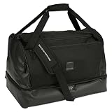 Borussia Dortmund BVB Sporttasche Tasche, Schwarz, One Size