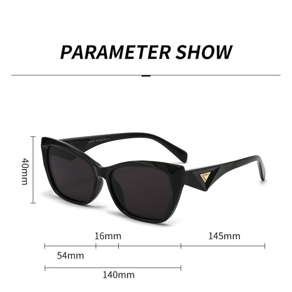 Modne okulary przeciwsłoneczne dla mężczyzn i kobiet Okulary przeciwsłoneczne Cat Eye Unisex Trend Eyewear UV400