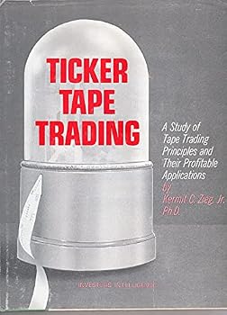 Hardcover Ticker tape trading, Book
