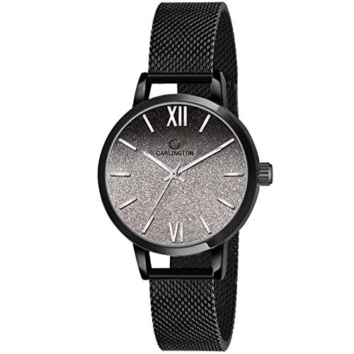 Image of Carlington Analog Watches for Women with mesh Strap - CT 2018