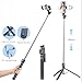 XIHAMA Selfie Stick with Light, All in 1 Extendable Tripod Stand with Wireless Remote, Portable Mobile Phone Holder Camera Tripod Compatible with iPhone 17, GoPro, Android (Black & Light, 70 inch)