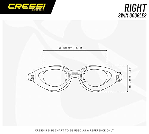 Cressi Right, clear/clear, clear lens by CRESSI - Image 4