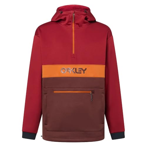 Image of Oakley Men's Thermonuclear Protection Nose Grab Softshell Hoodie