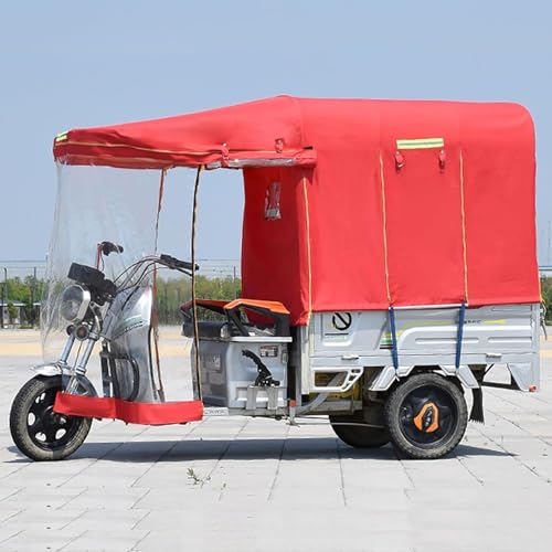 Housse imperméable tricycle électrique avec bâche auvent cargo