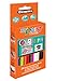 Produktbild Cléopâtre PO20RPC Farbpatronen bunt 20 Stück, Durchmesser 7 mm, Länge ca. 10 cm, weiß, gelb, orange, rot, rosa, grün, blau und schwarz