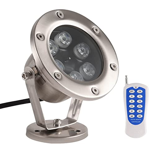 Hilittvne Underwater Led Lights, 18W Rgb Color Changing Spotlights cover